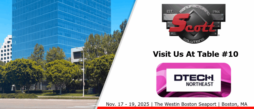 Meet our experts at DTECH Northeast on 11/17-19/2025.